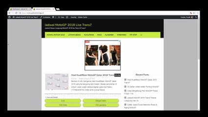Hasil Kualifikasi MotoGP Qatar 2018 Trans7 Lengkap