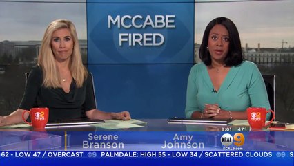 McCabe Calls Dismissal Part Of Trump’s ‘War’ On FBI