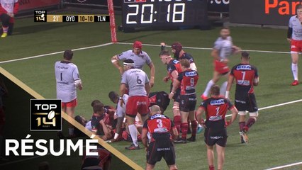TOP 14 - Résumé Oyonnax- Toulon: 29-26 - J21 - Saison 2017/2018