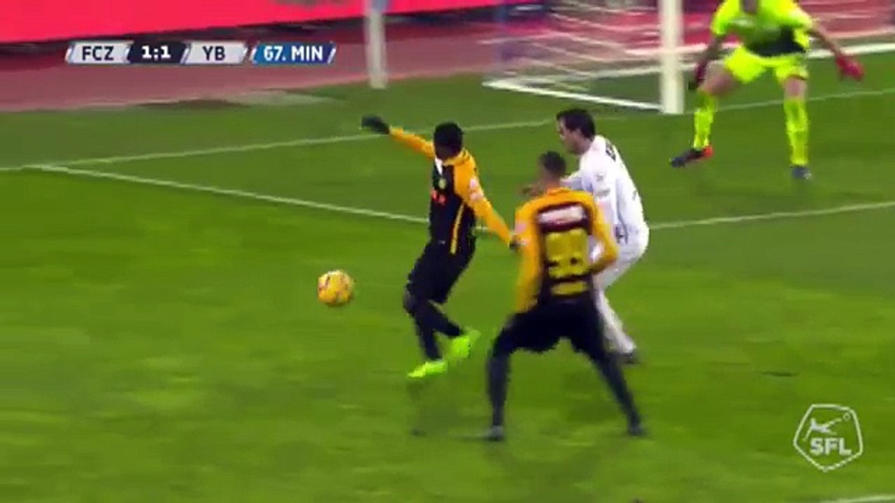 Zurich 1:2 Young Boys  (Switzerland. Super League. 17 March 2018)