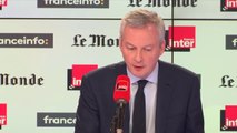 Bruno Le Maire surpris par la grève à la SNCF