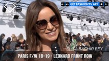 Leonard Front Row Paris Fashion Week Fall/Winter 2018-19 | FashionTV | FTV