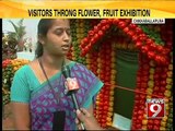 Chikkaballapura, visitors throng flower& fruit exhibition- NEWS9