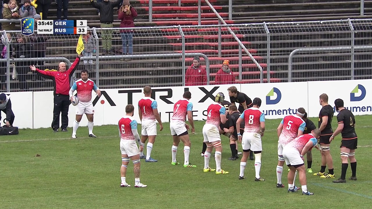 REPLAY GERMANY / RUSSIA - RUGBY EUROPE CHAMPIONSHIP 2018