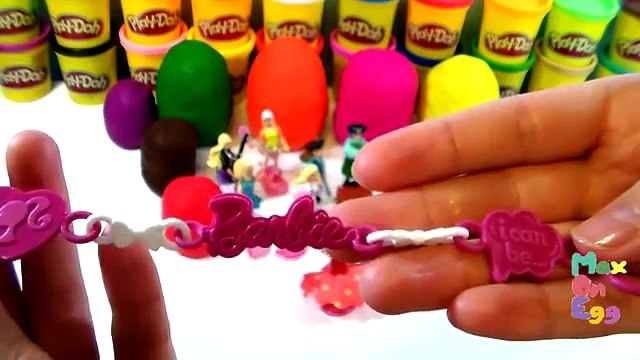 Много Яиц Плей До Киндер Сюрприз Барби Тачки 2 Монстр Хай Маша и Медведь