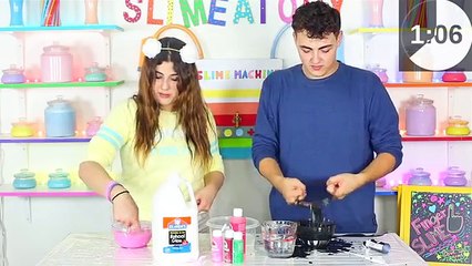 ONE FINGER SLIME CHALLENGE | Making slime under 3 minutes with 1 finger | Slimeatory #49