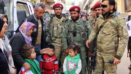 - Afrin Halkı Hamza Tümeni Tugayları’nı Sevinçle Karşıladı