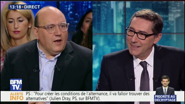Dray : Avec Hamon, j'ai toujours l'impression de voir le dirigeant du MJS, qui me dit 'Cause toujours, je vais te faire les poches par derrière'