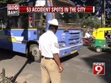Bengaluru, 53 accident spots in the city- NEWS9
