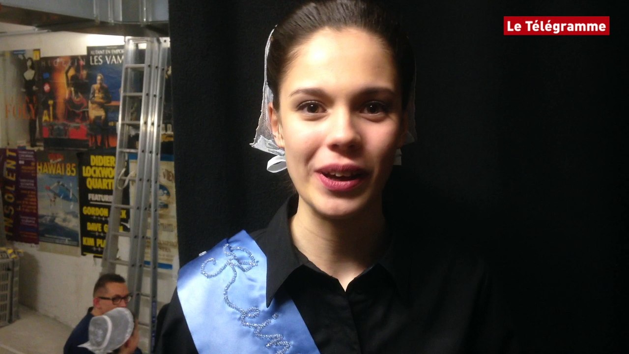 Concarneau. Théa Le Gall, Reine des Filets bleus 2018