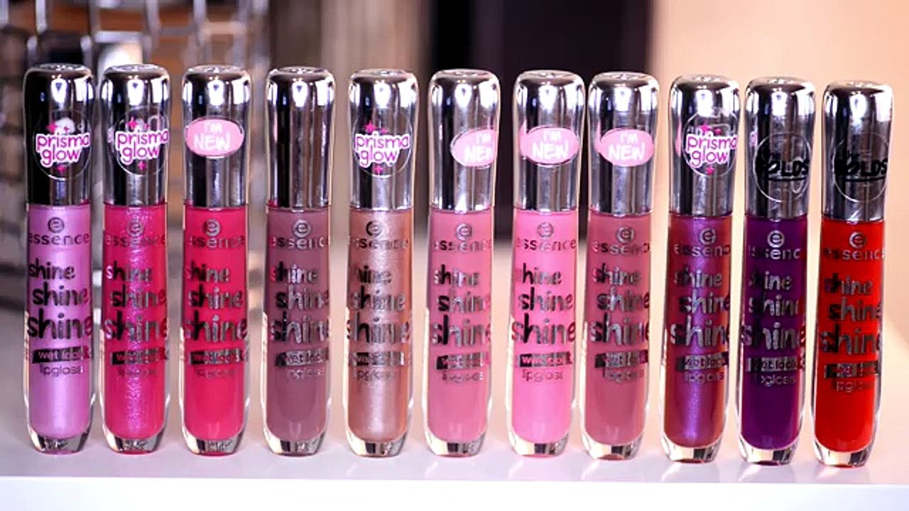 НОВИНКА Essence SHINE SHINE SHINE Wet Look Lip Gloss | Ревью + СВОТЧИ на Губах