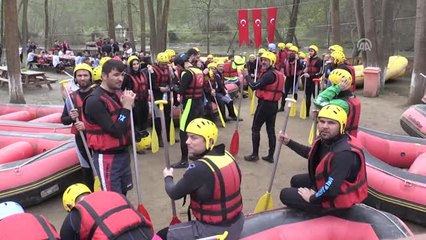 Raftingcilerden Çanakkale Duyarlılığı