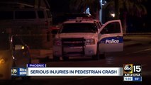 Pedestrian struck by car in Phoenix