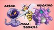 Pokemon Fusion ARBONIDODRILL (Arbok + Nidoking + Mega Beedrill)
