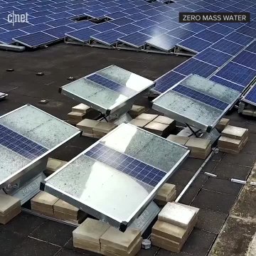 These aren't solar panels they're water collectors