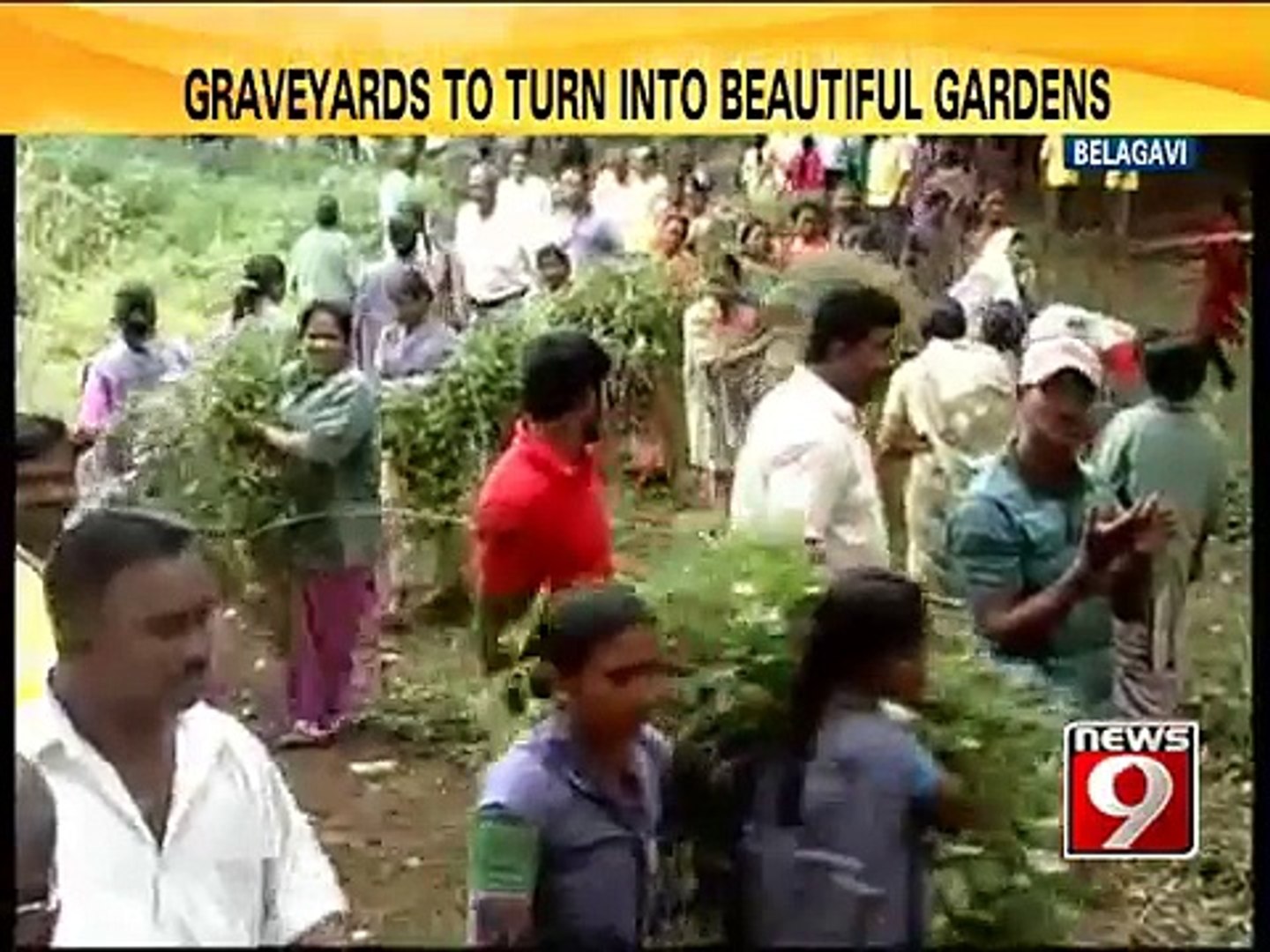 NEWS9: Graveyards to turn into beautiful gardens