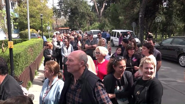 Türkiye'deki Rus vatandaşları sandık başında - ANTALYA