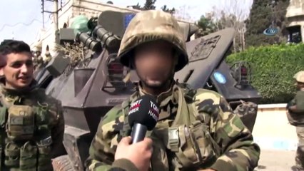 Kahraman Mehmetçik Afrinde : "Şimdiye Kadar Hiç Zorlanmadık"