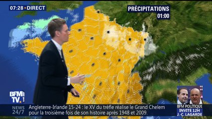 La météo pour ce dimanche 18 mars 2018