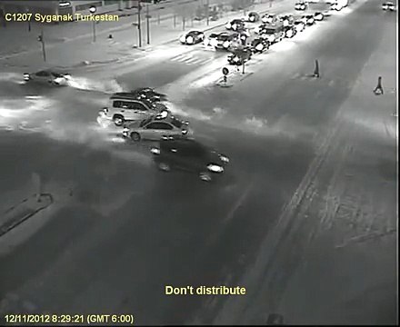 видео Аварии на зимней дороге video winter accident in Central car Kış yolda kazalar araba