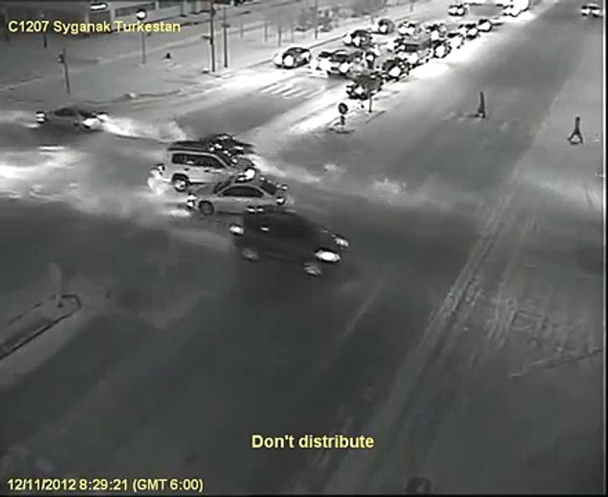 видео Аварии на зимней дороге video  winter accident in Central car Kış yolda kazalar araba