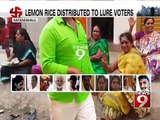 NEWS9: Nayandahalli, lemon rice distributed to lure voters