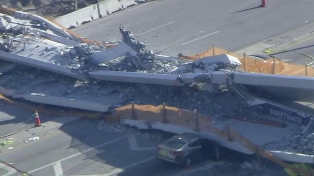Three more bodies recovered from Florida bridge collapse