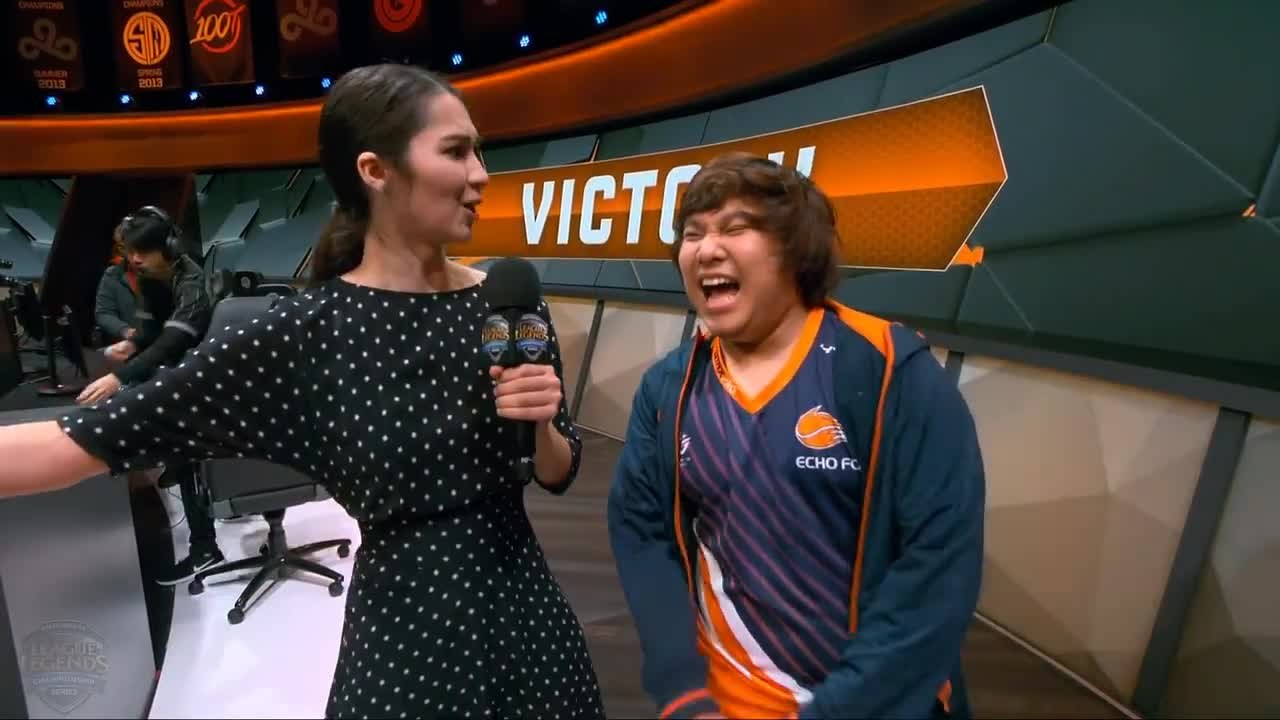Postgame interview with PapaChau