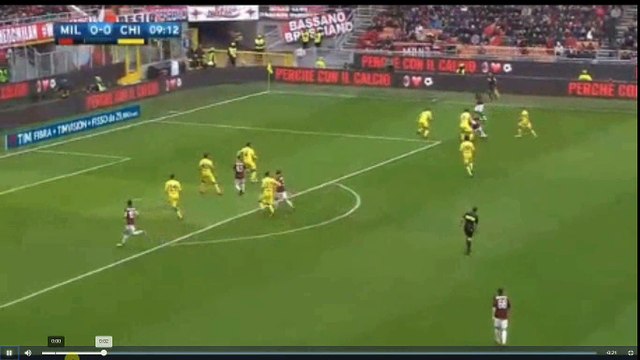 Hakan Calhanoglu Goal - Milan vs Chievo 1-0 18.03.2018 (HD)