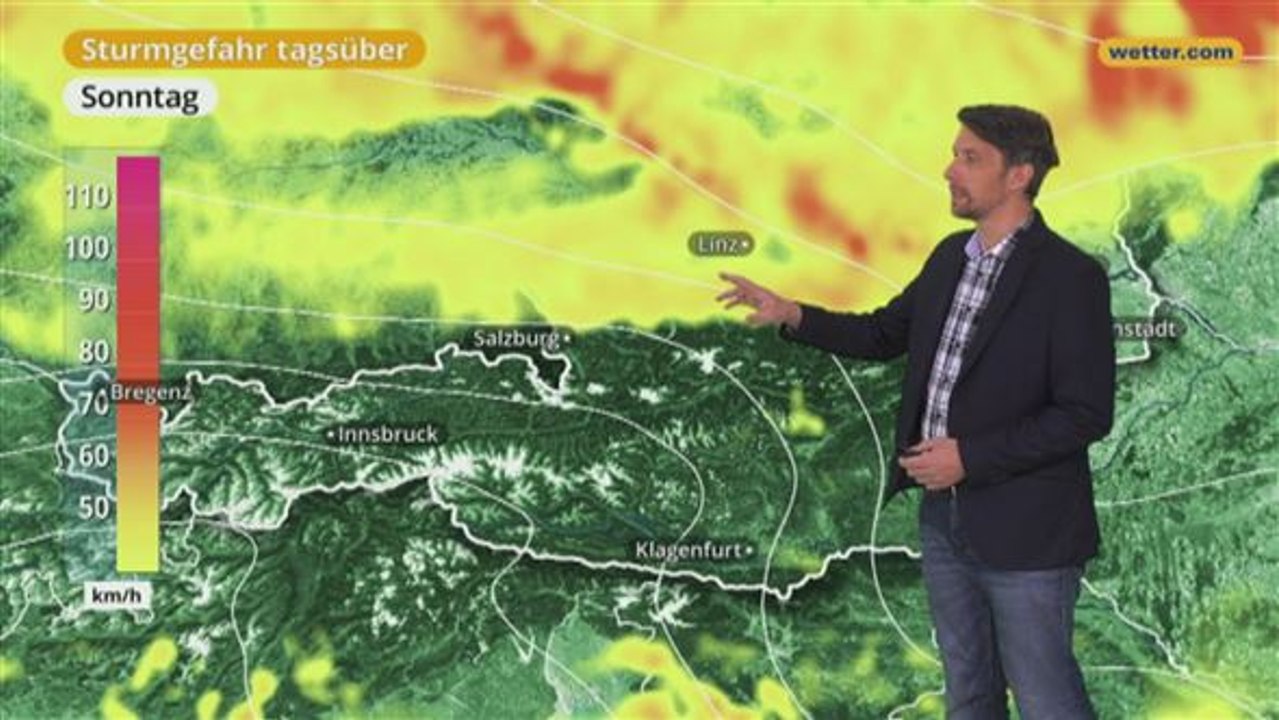 Das Wetter in Österreich am 18. März 2018