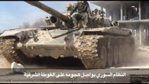 النظام السوري يواصل هجومه على الغوطة الشرقية