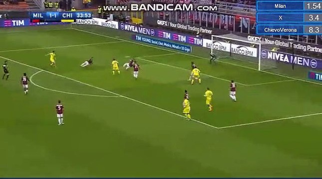 Roberto Inglese Goal HD - AC Milan 1-2 Chievo Verona 18.03.2018