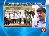 NEWS9: Salarpuria towers, offices given 15 days to vacate