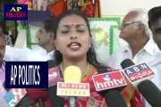 YSRCP MLA Roja Reacts To AP CM Chandrababu Naidu Comments on YS Jagan-AP Politics