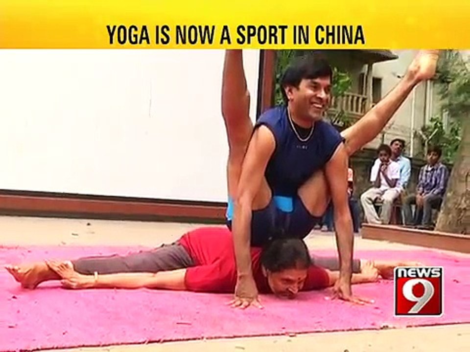 NEWS9: Acharya Niranjana Murthy to be yoga referee in China