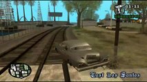 Probando un mod de texturas y calles de GTA San Andreas