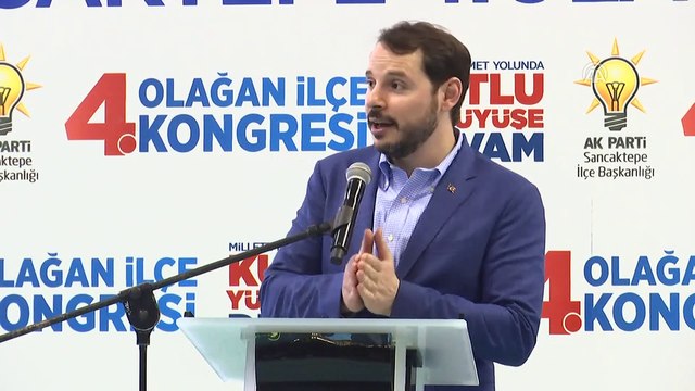 AK Parti Sancaktepe 4. Olağan Kongresi - Enerji ve Tabii Kaynaklar Bakanı Albayrak (2) - İSTANBUL