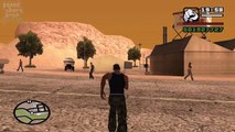 GTA San Andreas - Descubriendo armas en el Desierto / Tierra Robada