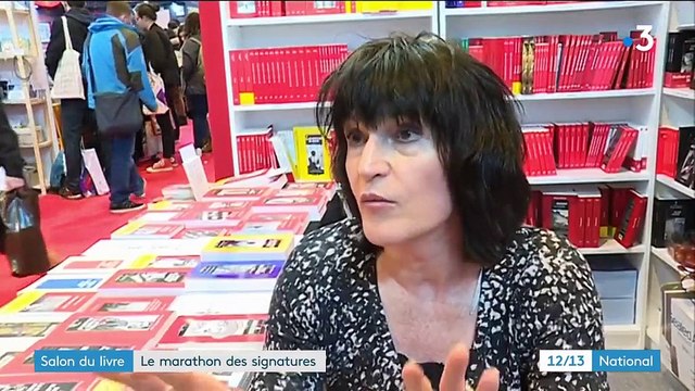Salon du livre : le marathon des signatures