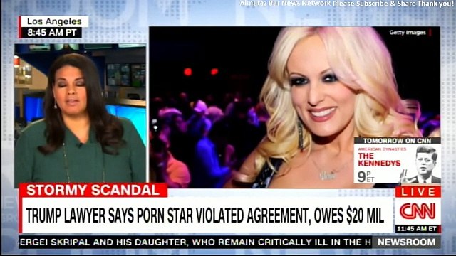 Panel on Trump lawyer says Stormy Daniels violated Agreement, Owes $20 Mil. #StormyDaniels #Trump