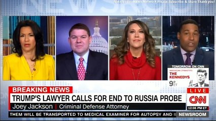 Panel on Trump's lawyer calls for End to Russia Probe. @JoeyJacksonEsq @MariaTCardona #DonaldTrump