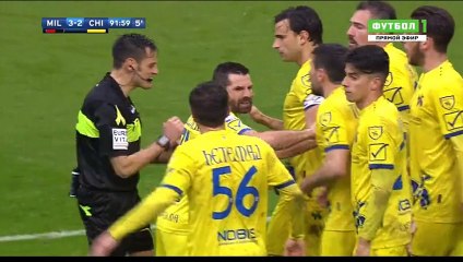 Kessie F.(Penalty missed) Goal HD - AC Milan 3-2 Chievo 18.03.2018