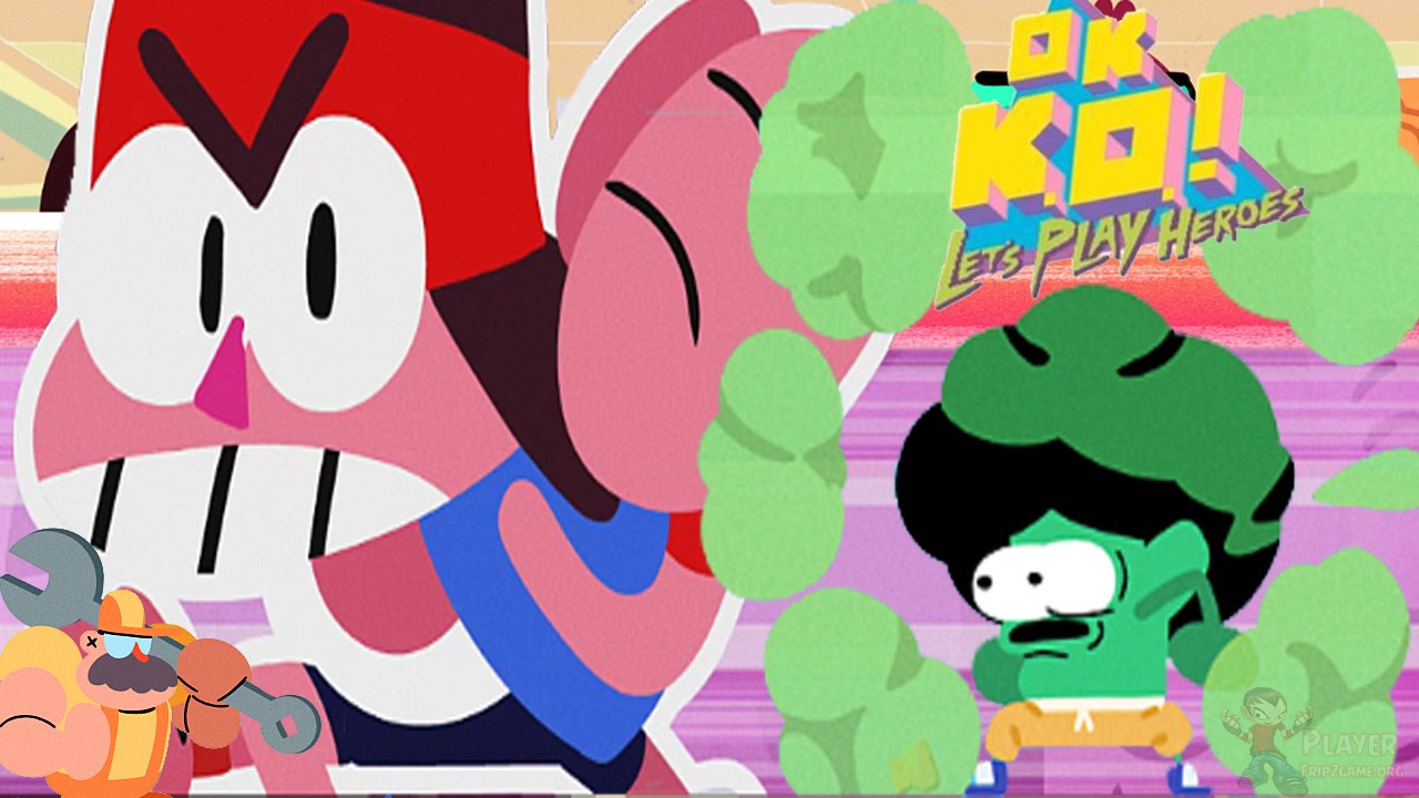 OK K.O.! Let's Play Heroes - K.O Used COLEWORT And TEAMSTER Pow Cards To Fight Evil Boxmore Gameplay