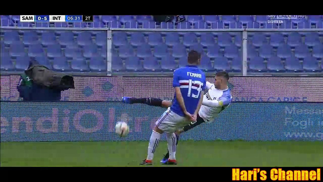SAMPDORIA - INTER 0-5 | 18-03-2018 FULL MATCH PARTITA COMPLETA 2° TEMPO
