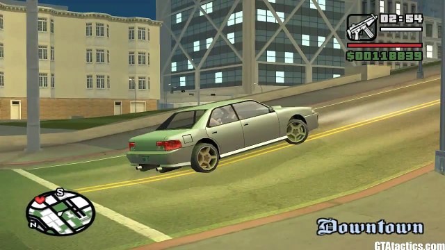 GTA San Andreas - Novias de CJ - Michelle Cannes conduciendo - Hasta +15% en su relacion!