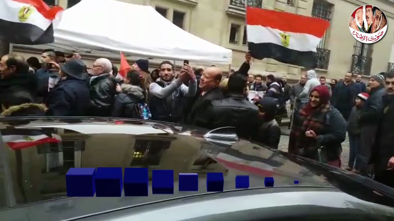 المصريون بفرنسا يدلون بأصواتهم على أنغام "يا حبيبتى يا مصر"
