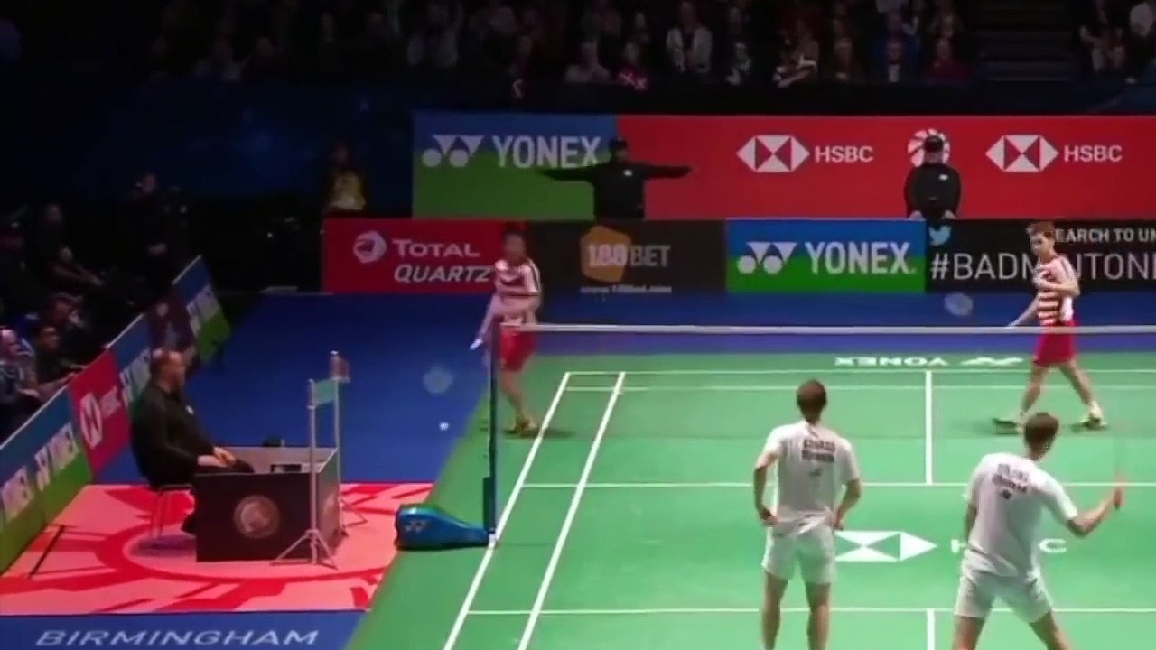 KOCAK PARAH...!!! AKSI KEVIN SANJAYA TENGILIN WASIT | ALL ENGLAND 2018