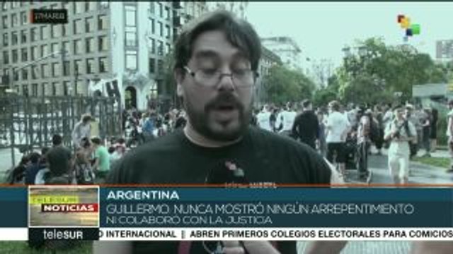 Argentina: exigen revocar prisión domiciliaria a represores