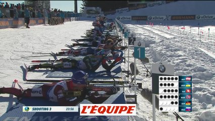 Le résumé vidéo du relais masculin - Biathlon - CM (H)