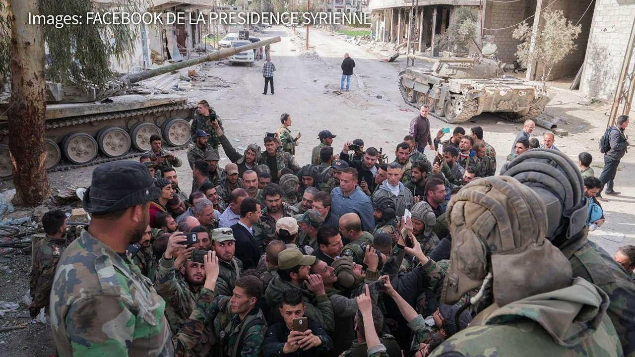 Syrie: Assad auprès de troupes du régime dans la Ghouta